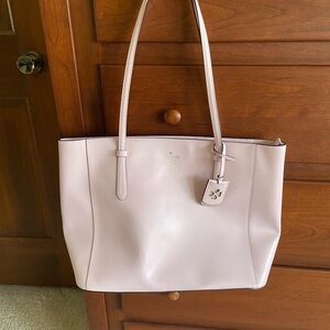 Kate Spade Pink Textured Leather Tote
